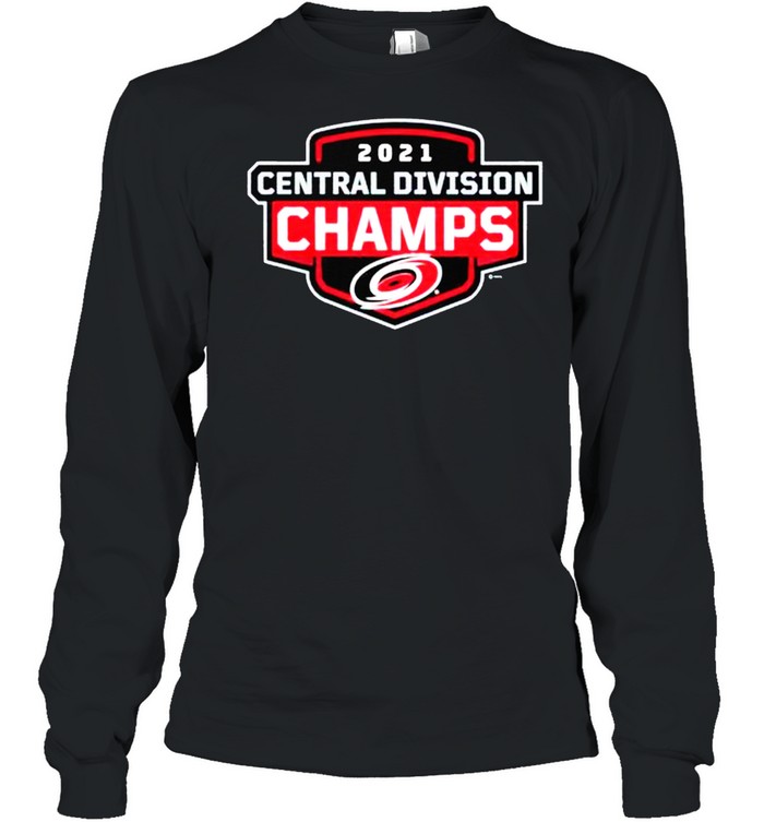 Carolina Hurricanes 2021 Central Division Champs shirt Long Sleeved T-shirt