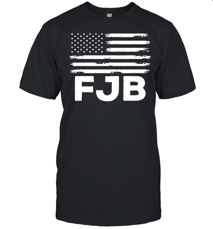 FJB Pro America US Distressed Flag F Biden FJB Tee  Classic Men's T-shirt