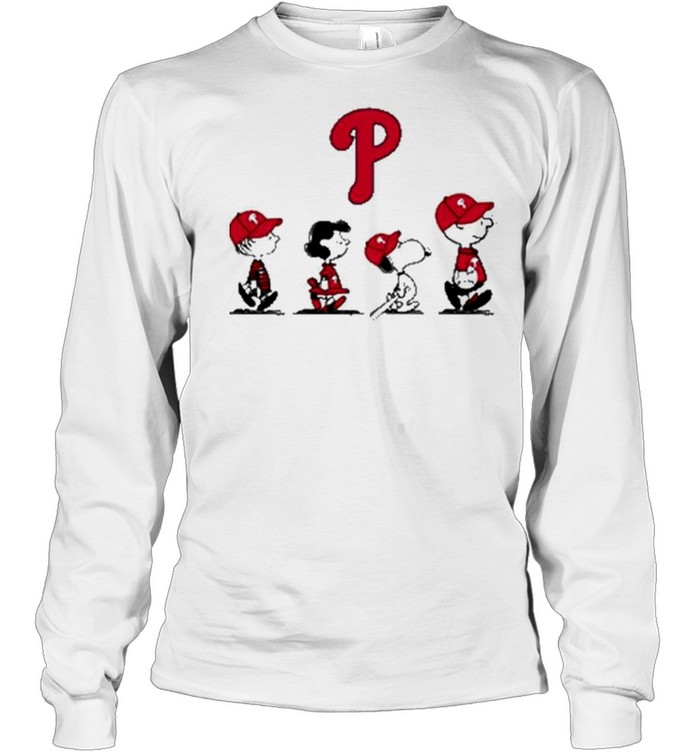 Peanuts Snoopy x Philadelphia Phillies Baseball Jersey Wh - Scesy