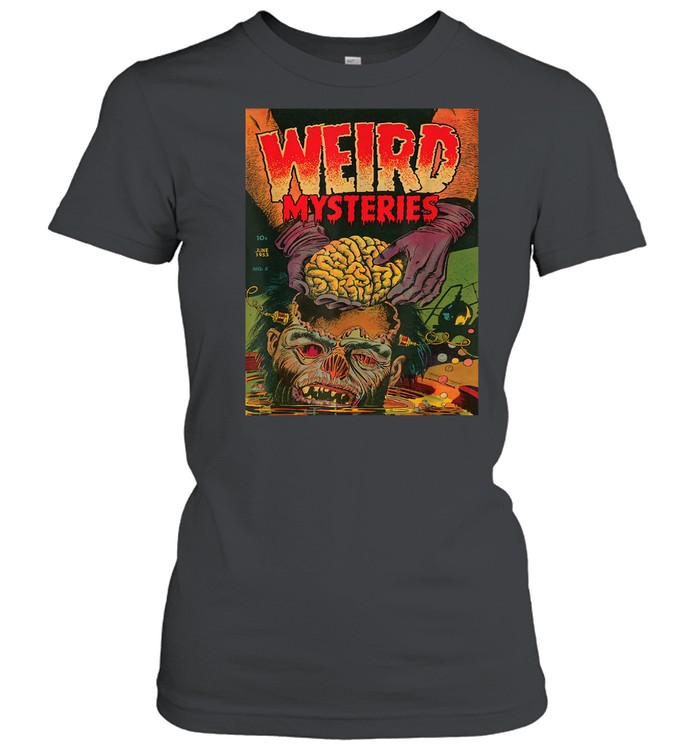 Zombie Halloween Horror Vintage Comic Book Retro Scary shirt Classic Women's T-shirt