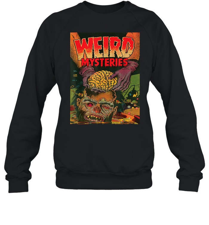 Zombie Halloween Horror Vintage Comic Book Retro Scary shirt Unisex Sweatshirt