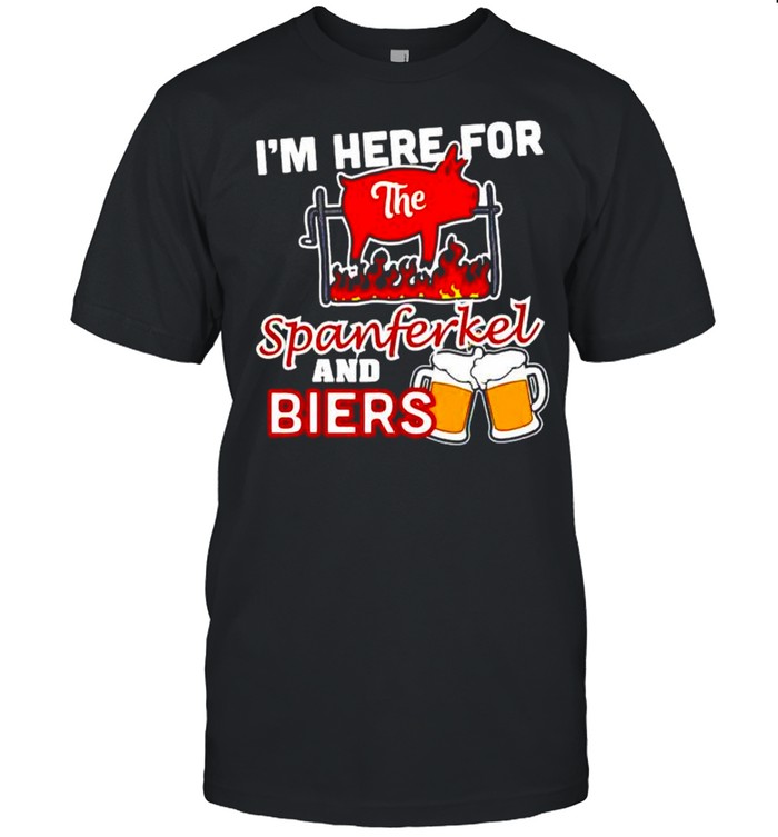 I’m here for the spanferkel and biers shirt Classic Men's T-shirt