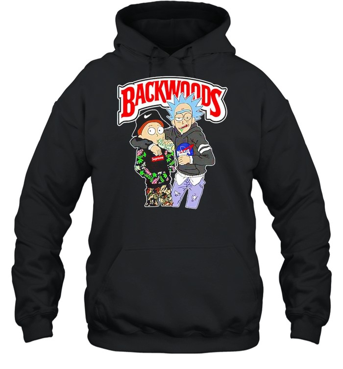 Backwoods rick and online morty hoodie