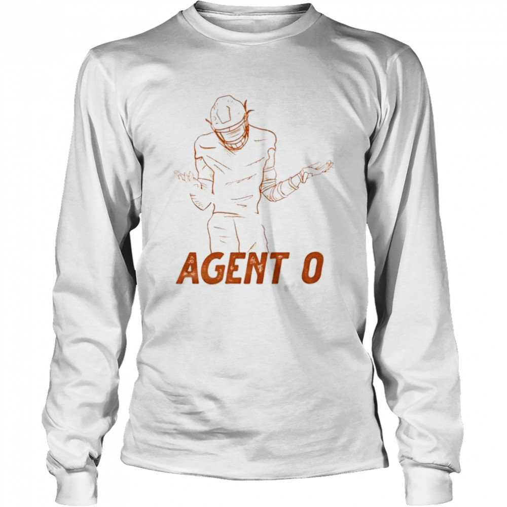 Agent 0 baseball shirt Long Sleeved T-shirt