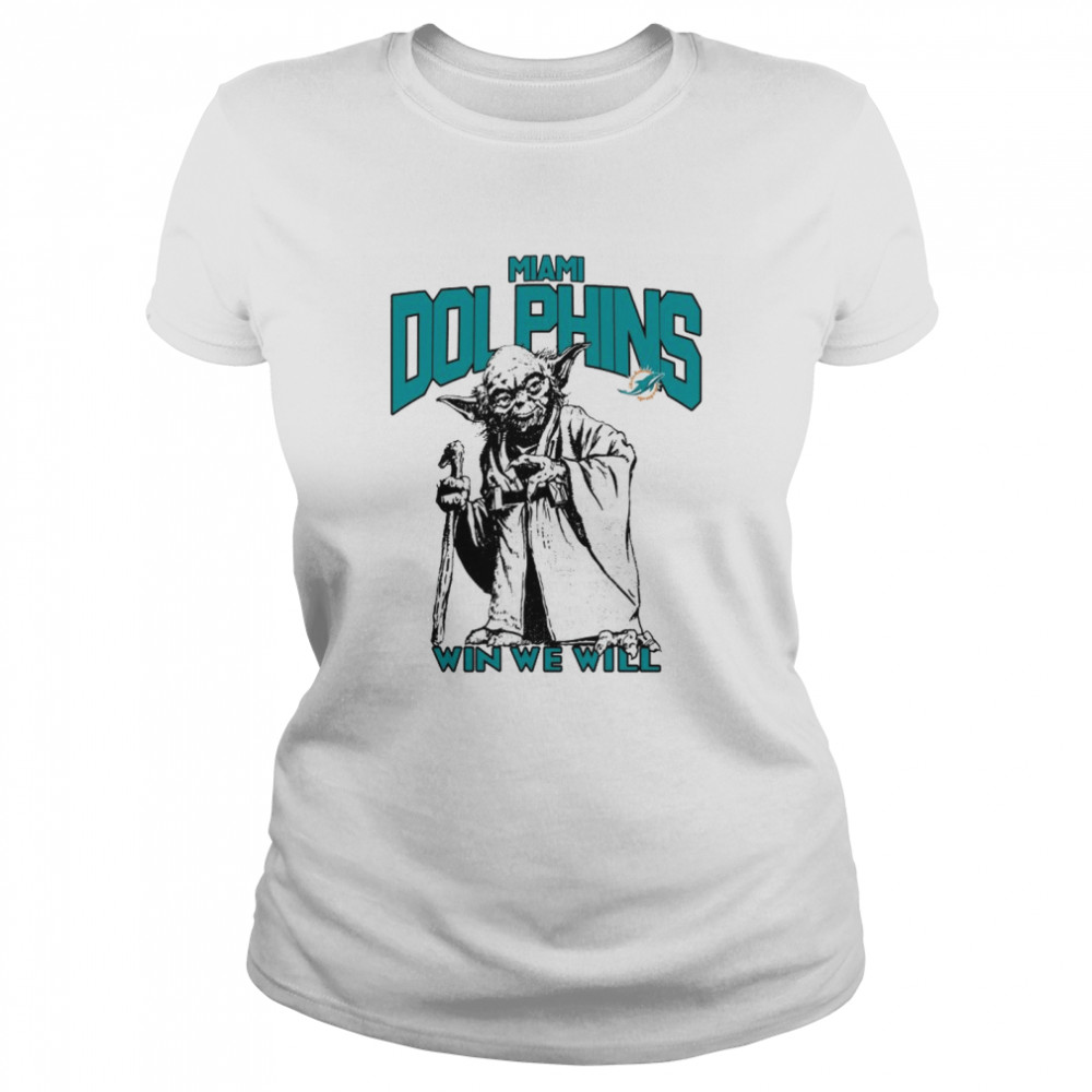 Funny miami Dolphins Star Wars Come To The Dolphins Side Shirt