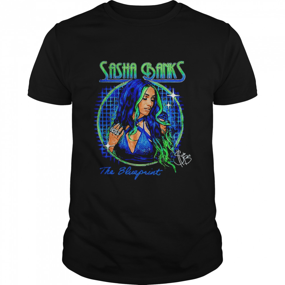 Sasha Banks the blueprint T-shirt