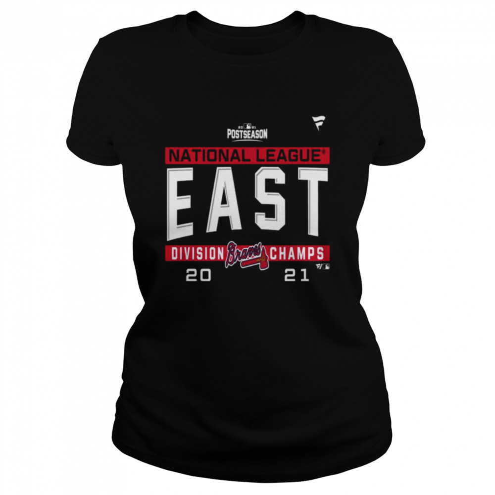 Atlanta Braves National League NL East Division Champions 2021 sport shirt Classic Women's T-shirt