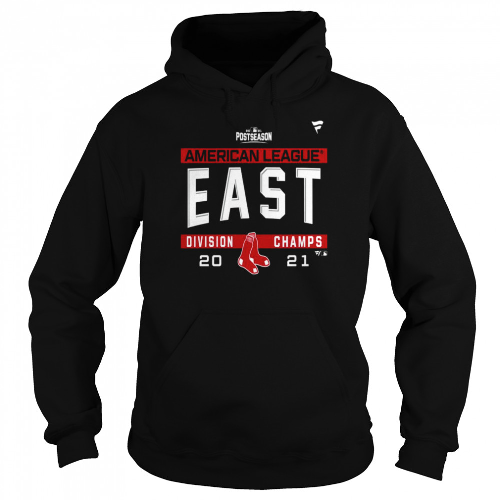 Boston Red Sox American League AL East Division Champions 2021 sport shirt Unisex Hoodie