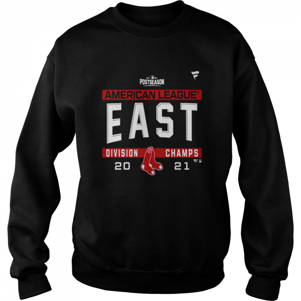 Boston Red Sox American League AL East Division Champions 2021 sport shirt Unisex Sweatshirt