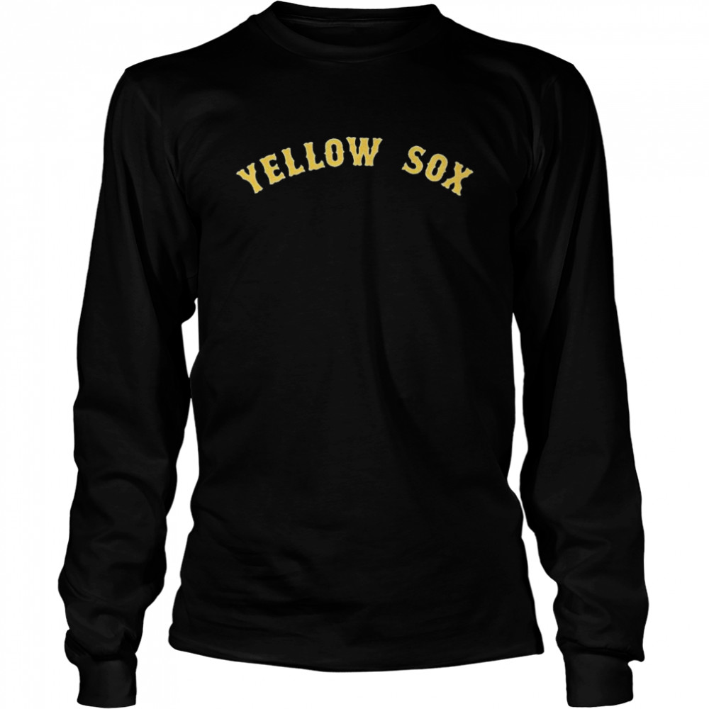 Boston Yellow Sox shirt Long Sleeved T-shirt