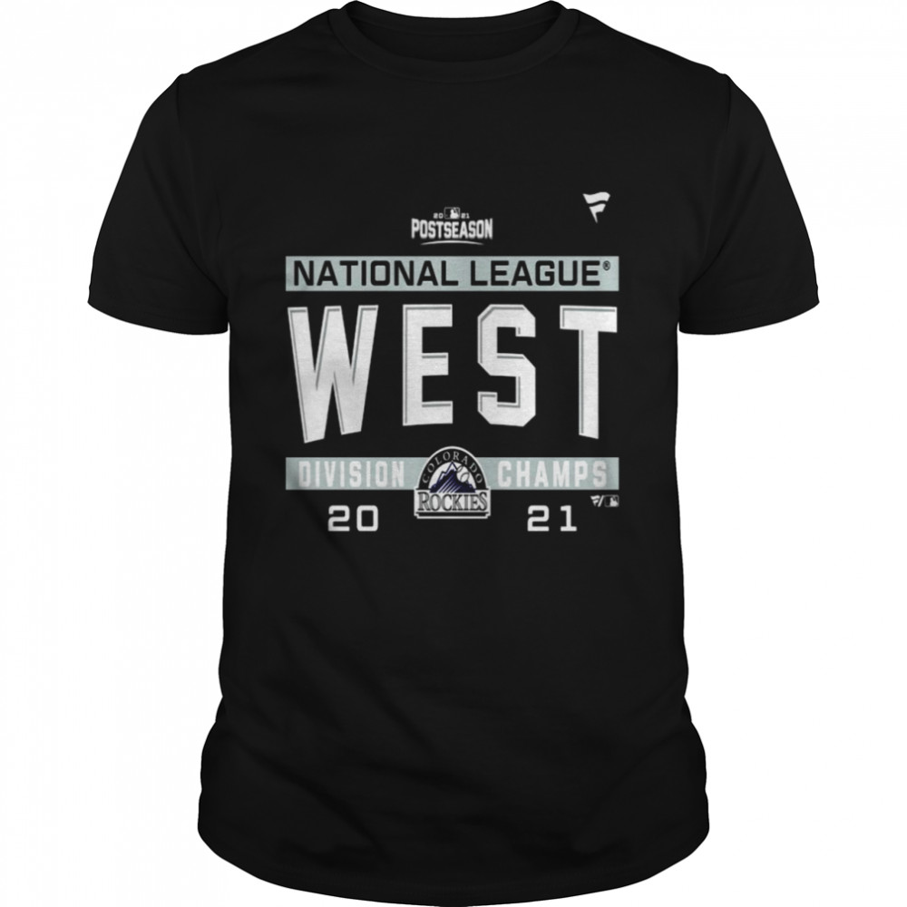 Colorado Rockies National League NL West Division Champions 2021 sport shirt Classic Men's T-shirt