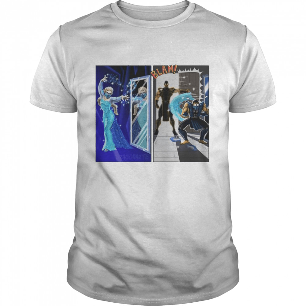 Disney Cinderella Mortal Kombat shirt Classic Men's T-shirt