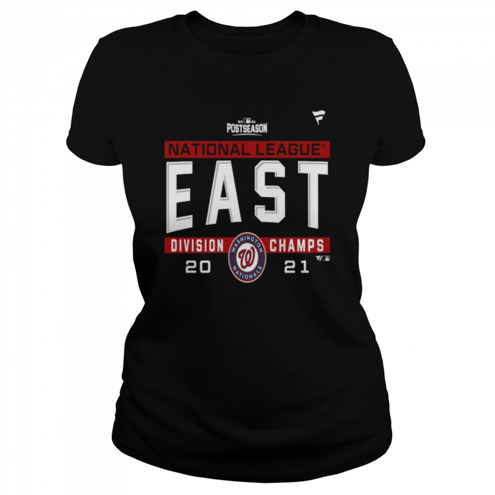 Washington Nationals National League NL East Division Champions 2021 sport shirt Classic Women's T-shirt