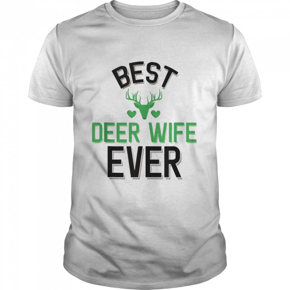 Best Deer Wife Ever Cute Deer Classic Men's T-shirt