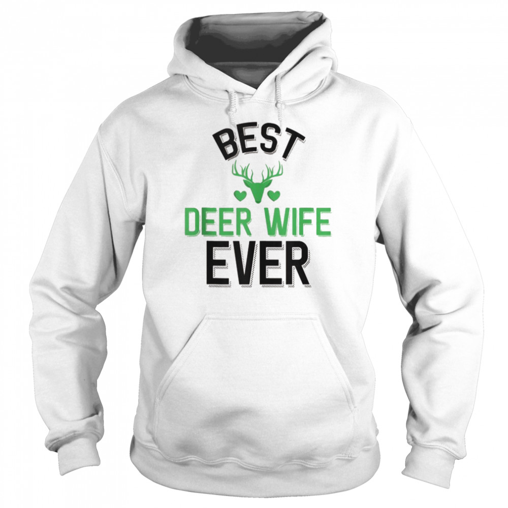 Best Deer Wife Ever Cute Deer Unisex Hoodie