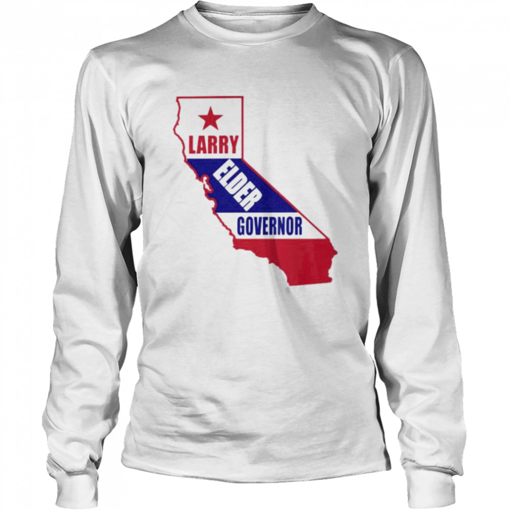 California Larry Elder governor shirt Long Sleeved T-shirt