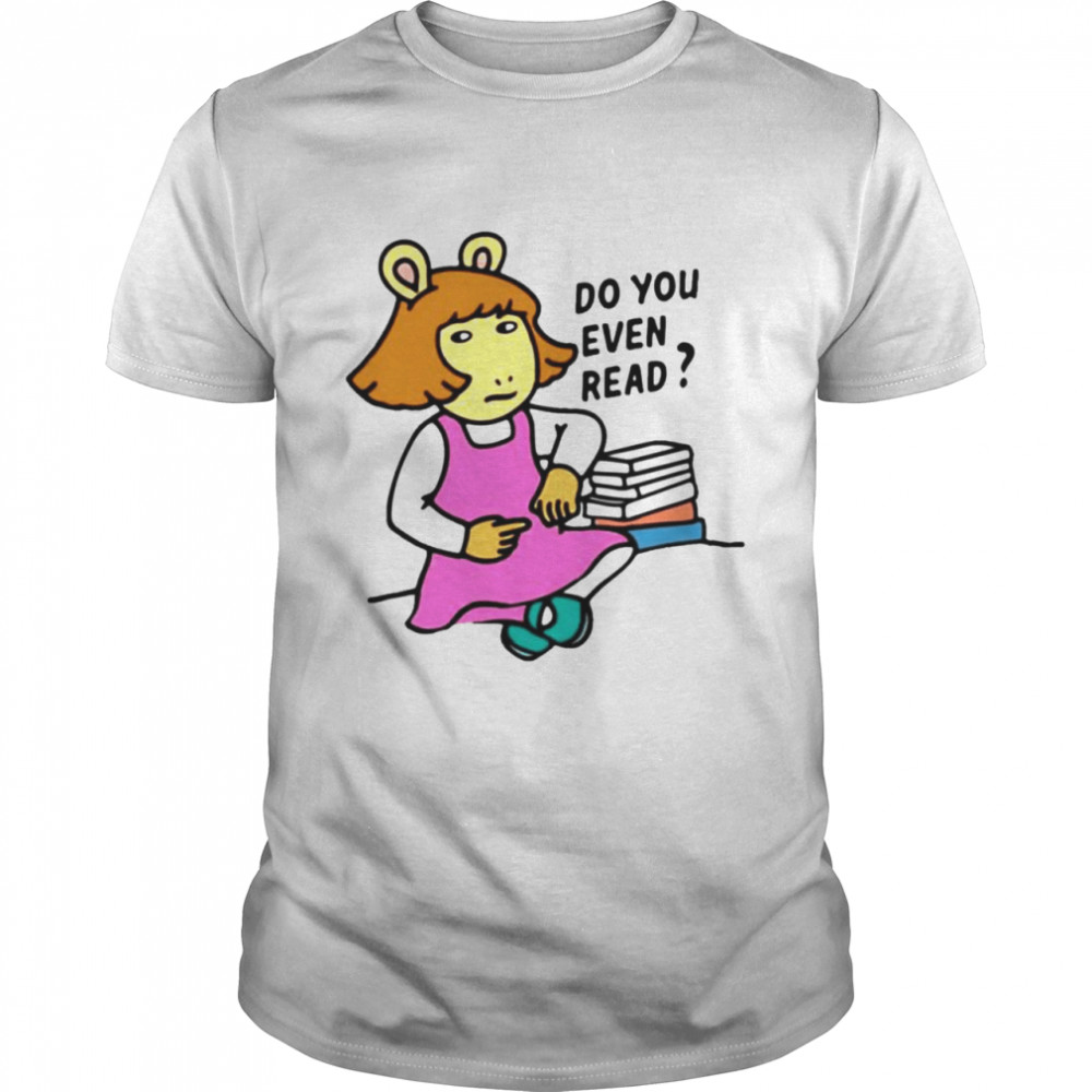 Do you even read DW Read shirt Classic Men's T-shirt