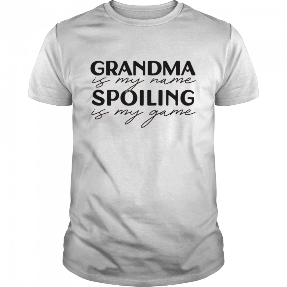 GRANDMA is my name SPOILING is my game lustige Oma Meme Raglan  Classic Men's T-shirt