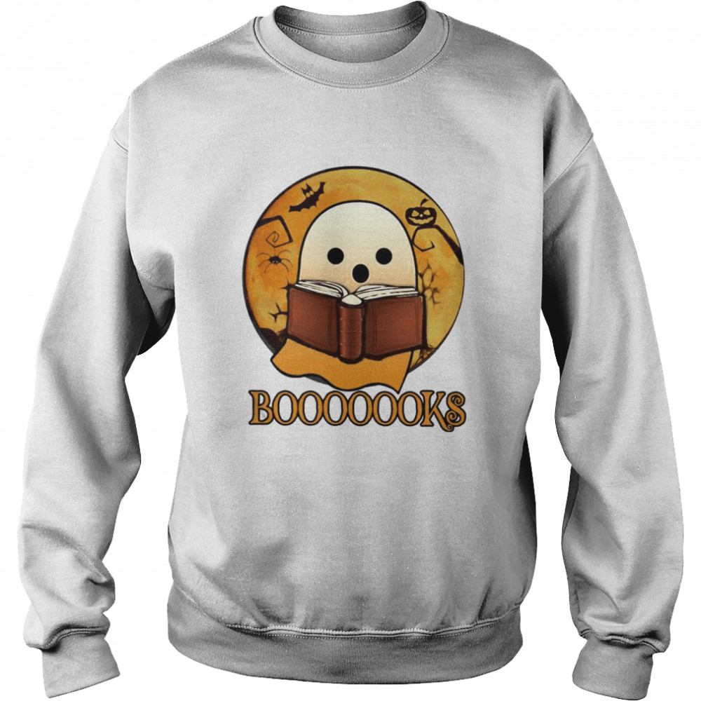 Hunter’s Moon ghost reading book boooooks shirt Unisex Sweatshirt