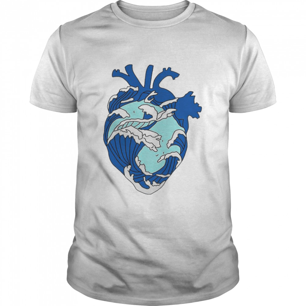 Sea heart shirt Classic Men's T-shirt