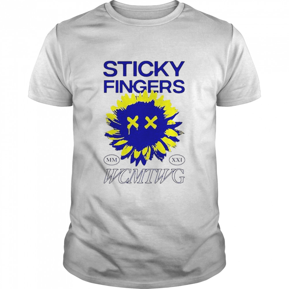 Sticky Fingers sunflower T-shirt Classic Men's T-shirt