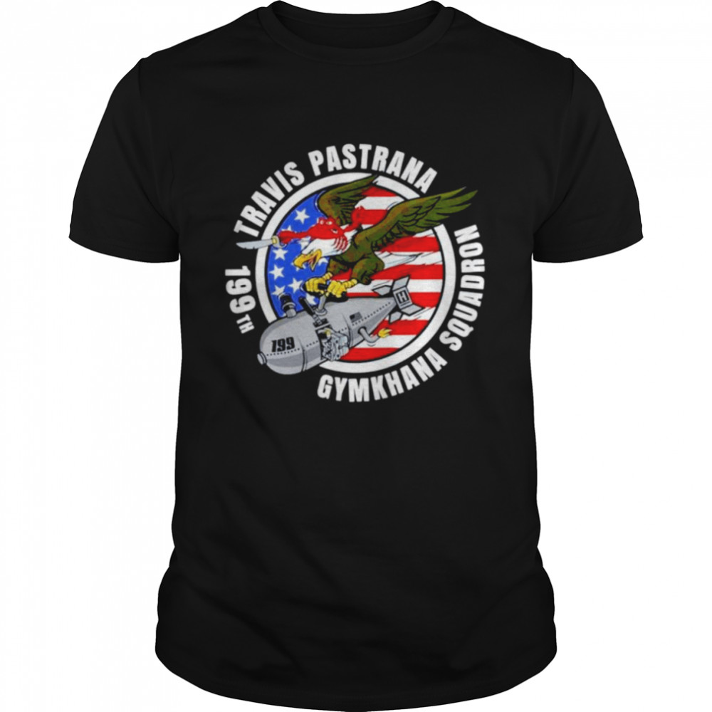 Travis Pastrana gymkhana squadron 199th shirt Classic Men's T-shirt