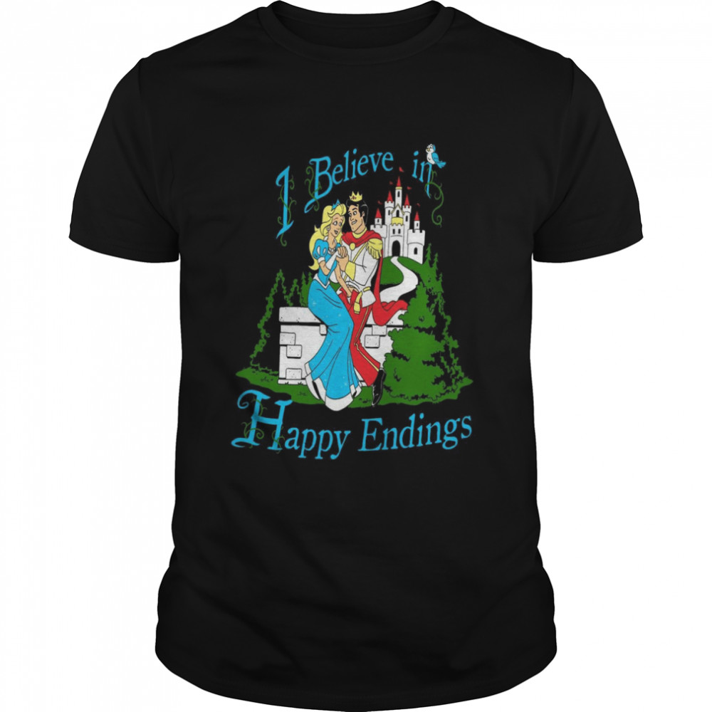 I believe in happy endings shirt Classic Men's T-shirt