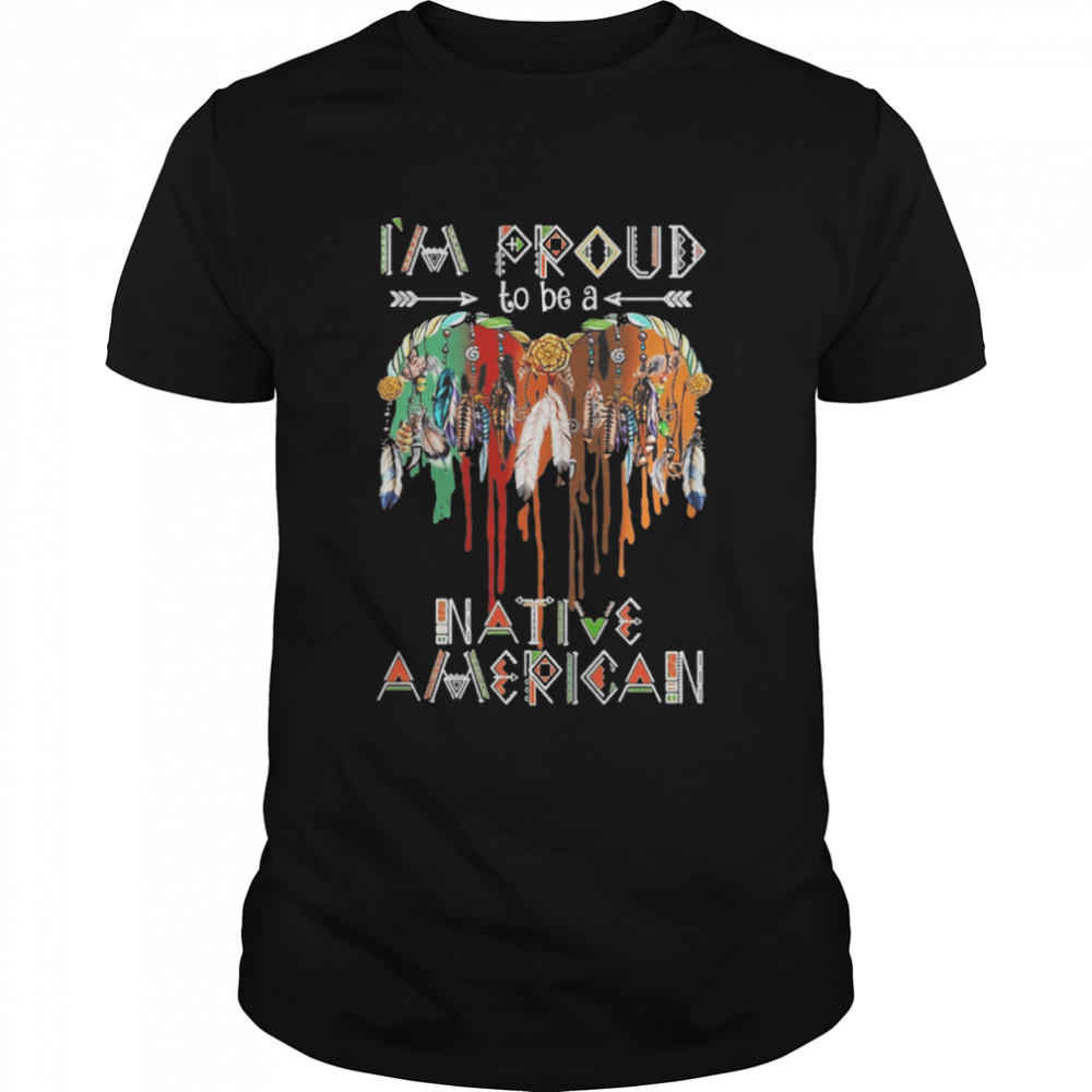 Im Proud To Be Native American shirt Classic Men's T-shirt