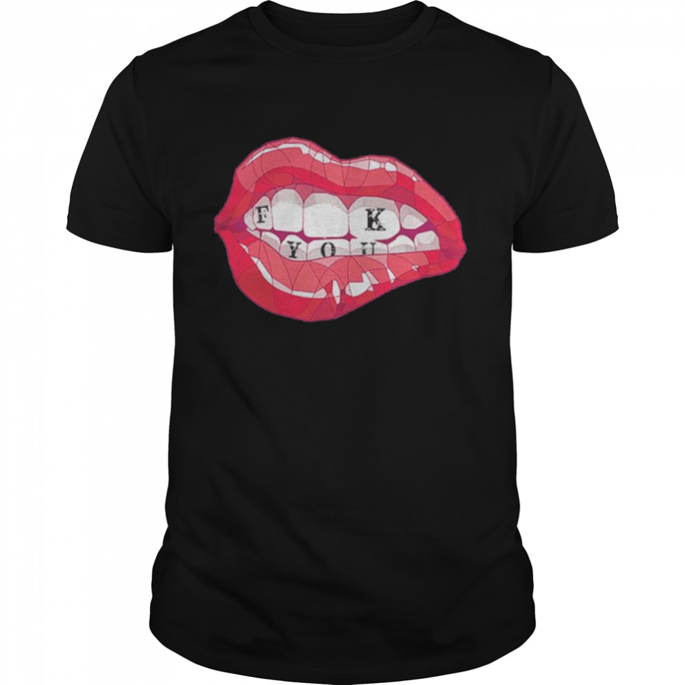 Lips Fuck You shirt Classic Men's T-shirt