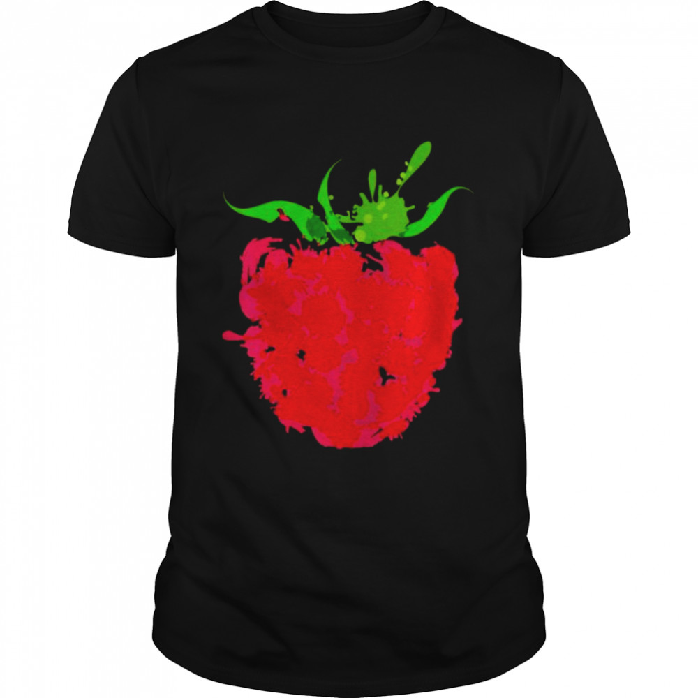 Strawberry fruit painting shirt Classic Men's T-shirt