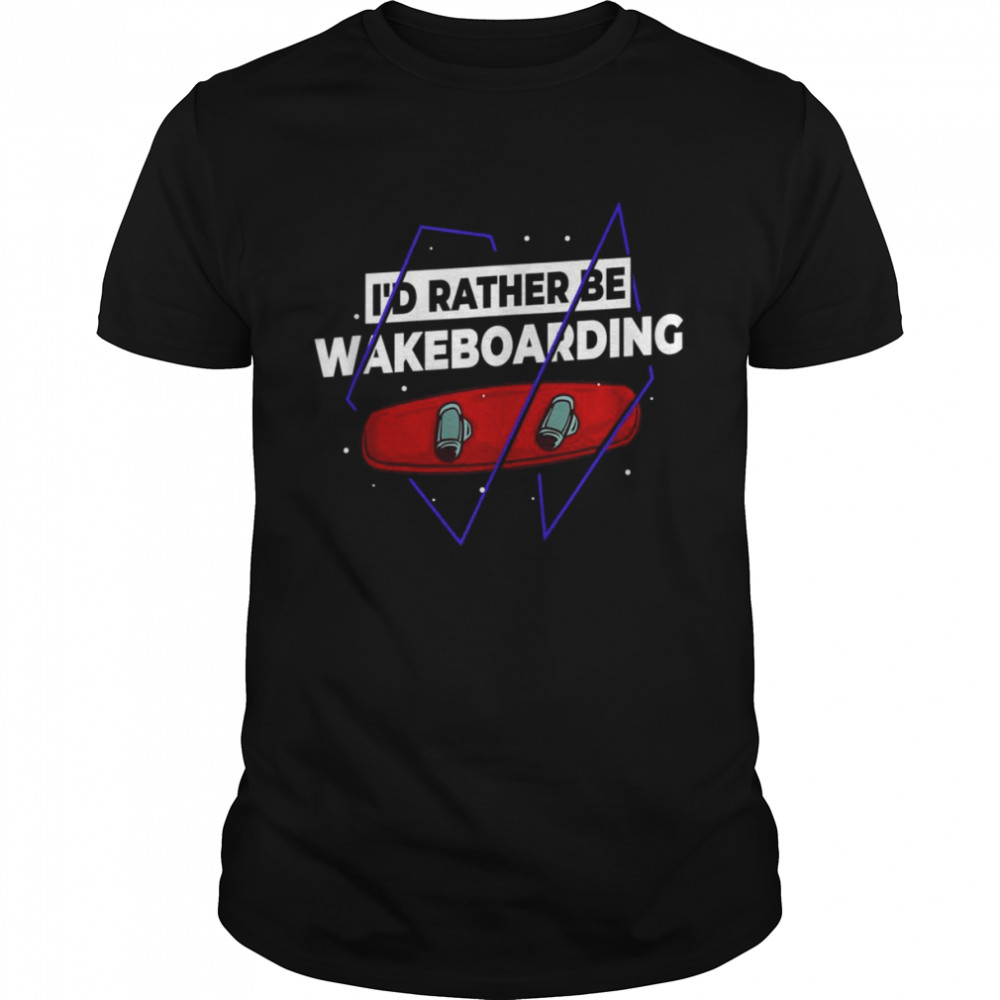 Wakeboarding Wakesurfing Boat Beginner Classic Men's T-shirt