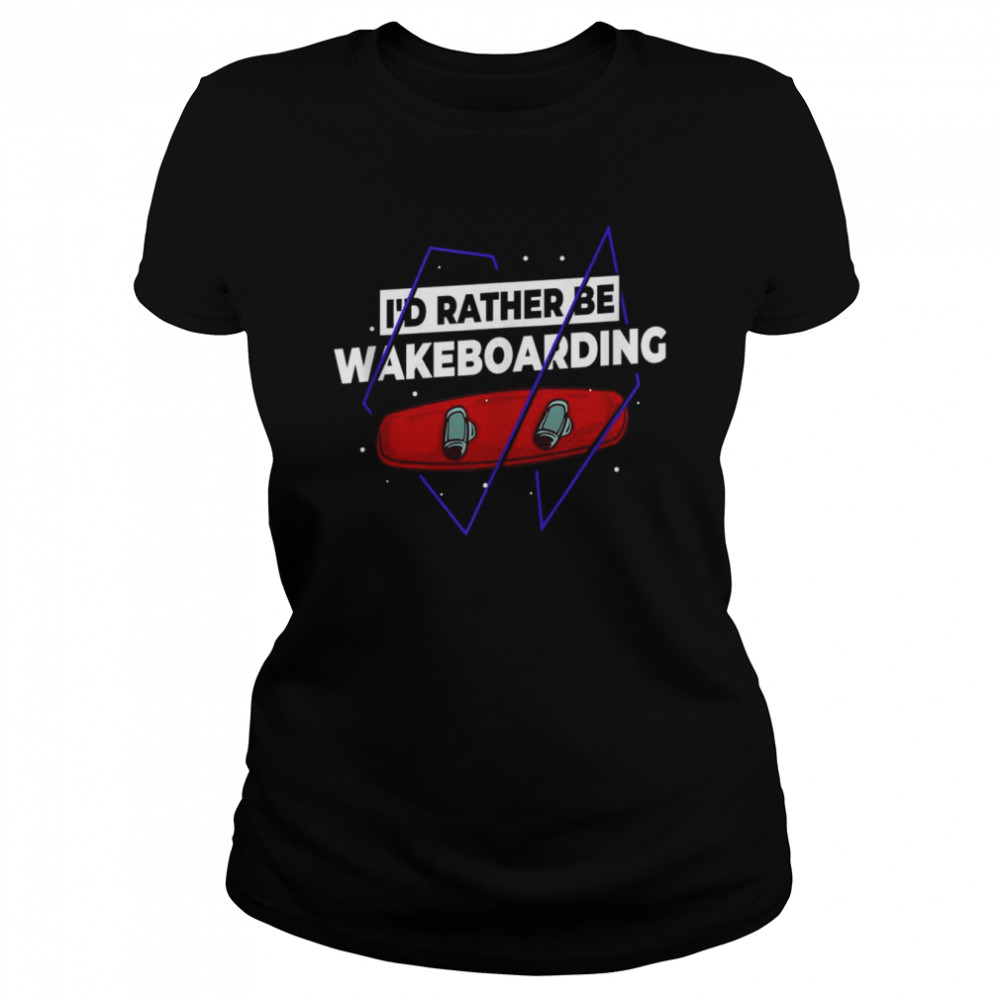 Wakeboarding Wakesurfing Boat Beginner Classic Women's T-shirt