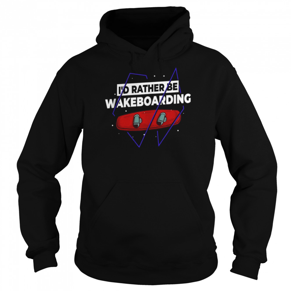 Wakeboarding Wakesurfing Boat Beginner Unisex Hoodie