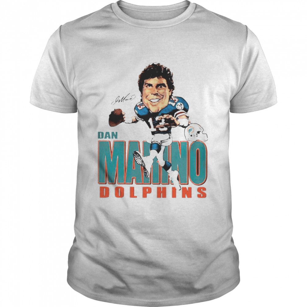 Dan Marino Miami Dolphins Mitchell & Ness Youth Caricature Graphic shirt,  hoodie, sweater, long sleeve and tank top