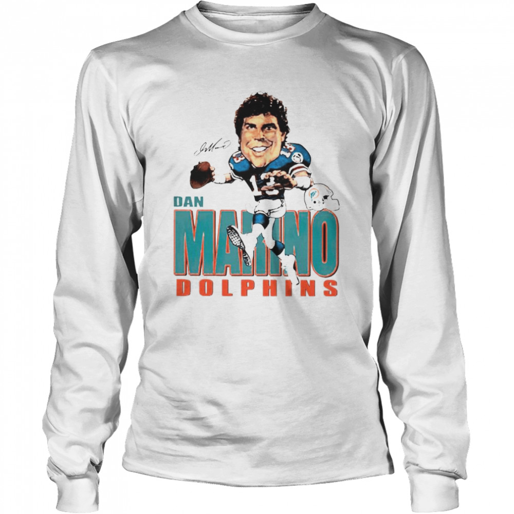 Dan Marino Dolphins signature shirt Long Sleeved T-shirt