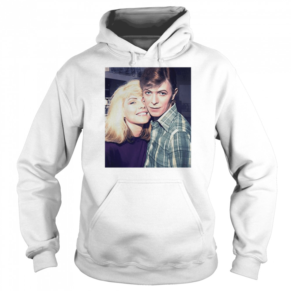 David Bowie Debbie Harry shirt Unisex Hoodie