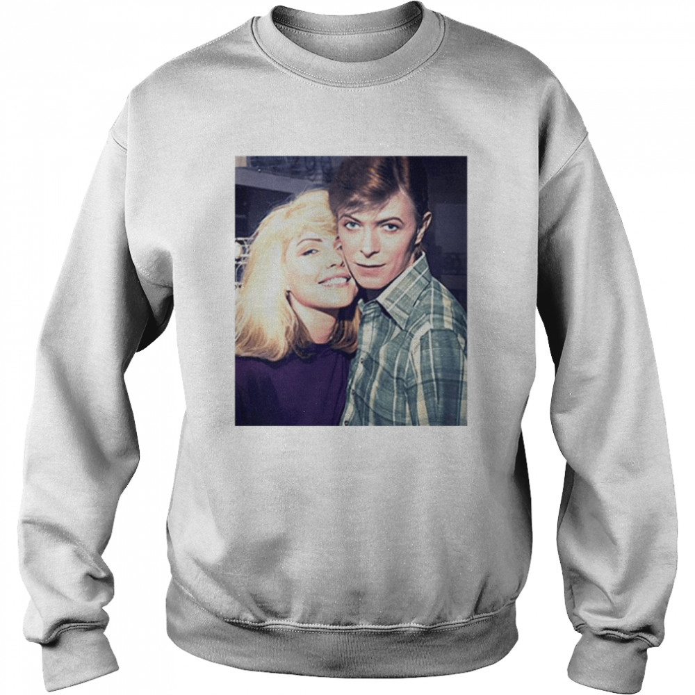 David Bowie Debbie Harry shirt Unisex Sweatshirt