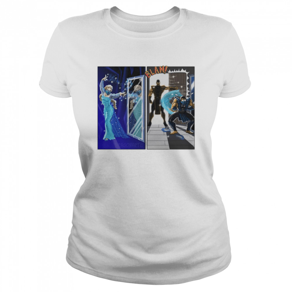 Frozen funny Mortal Kombat shirt Classic Women's T-shirt