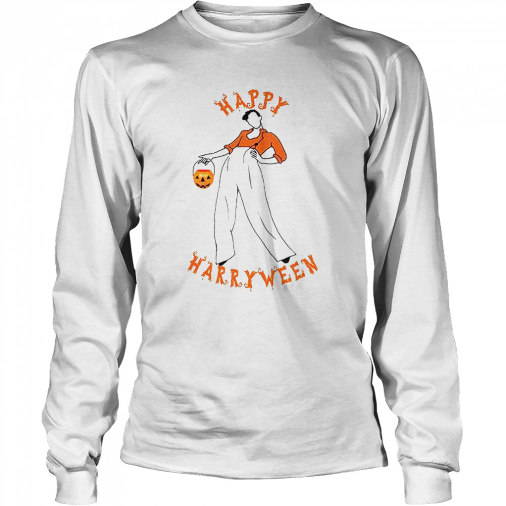 Happy Harryween Halloween T-shirt Long Sleeved T-shirt