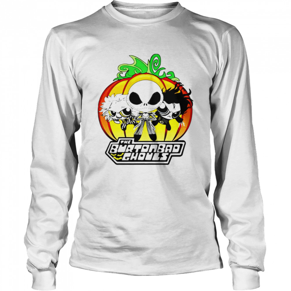 Jack Skellington The Burtonbad Ghouls shirt Long Sleeved T-shirt