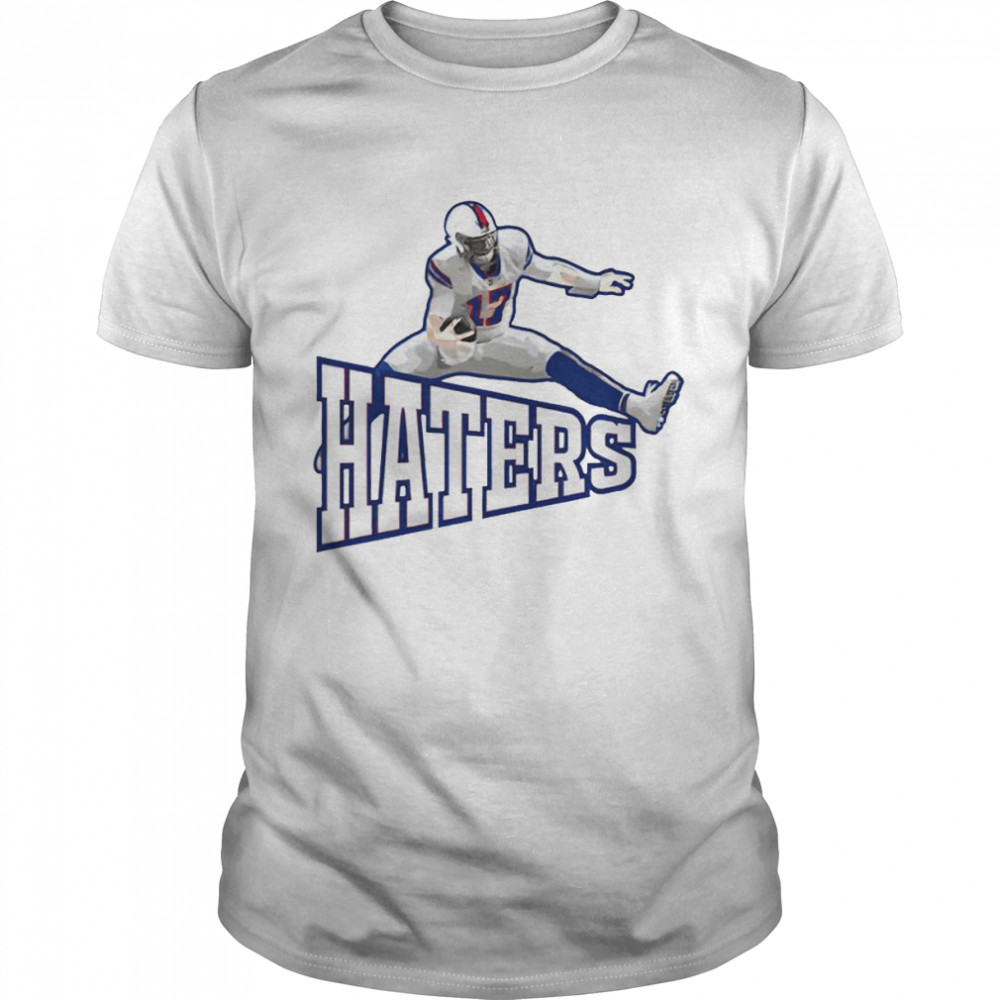 Josh Allen Jumping Over the Haters shirt Classic Men's T-shirt