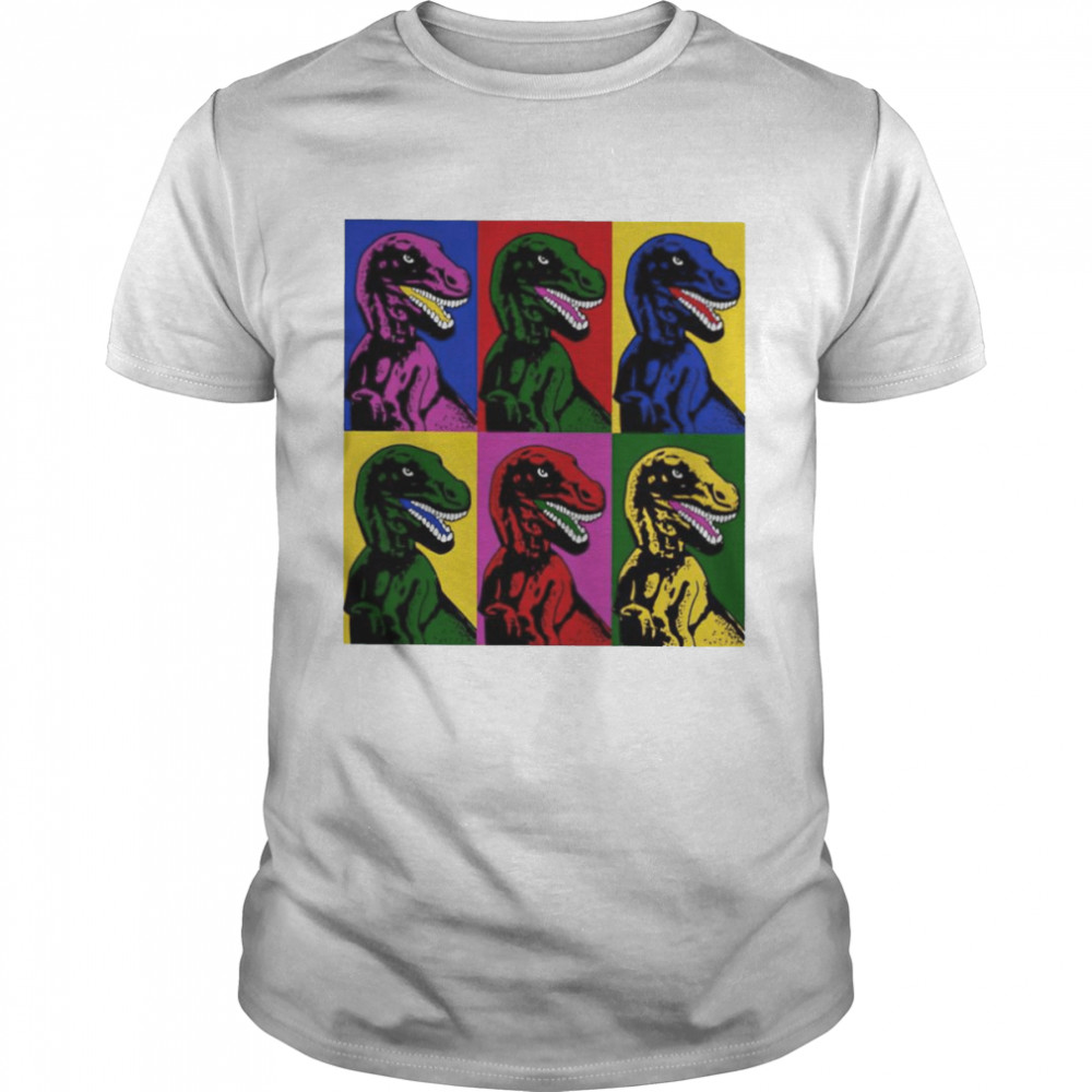 Jurassic Park in a dino shirt Classic Men's T-shirt