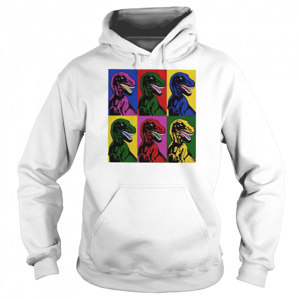 Jurassic Park in a dino shirt Unisex Hoodie