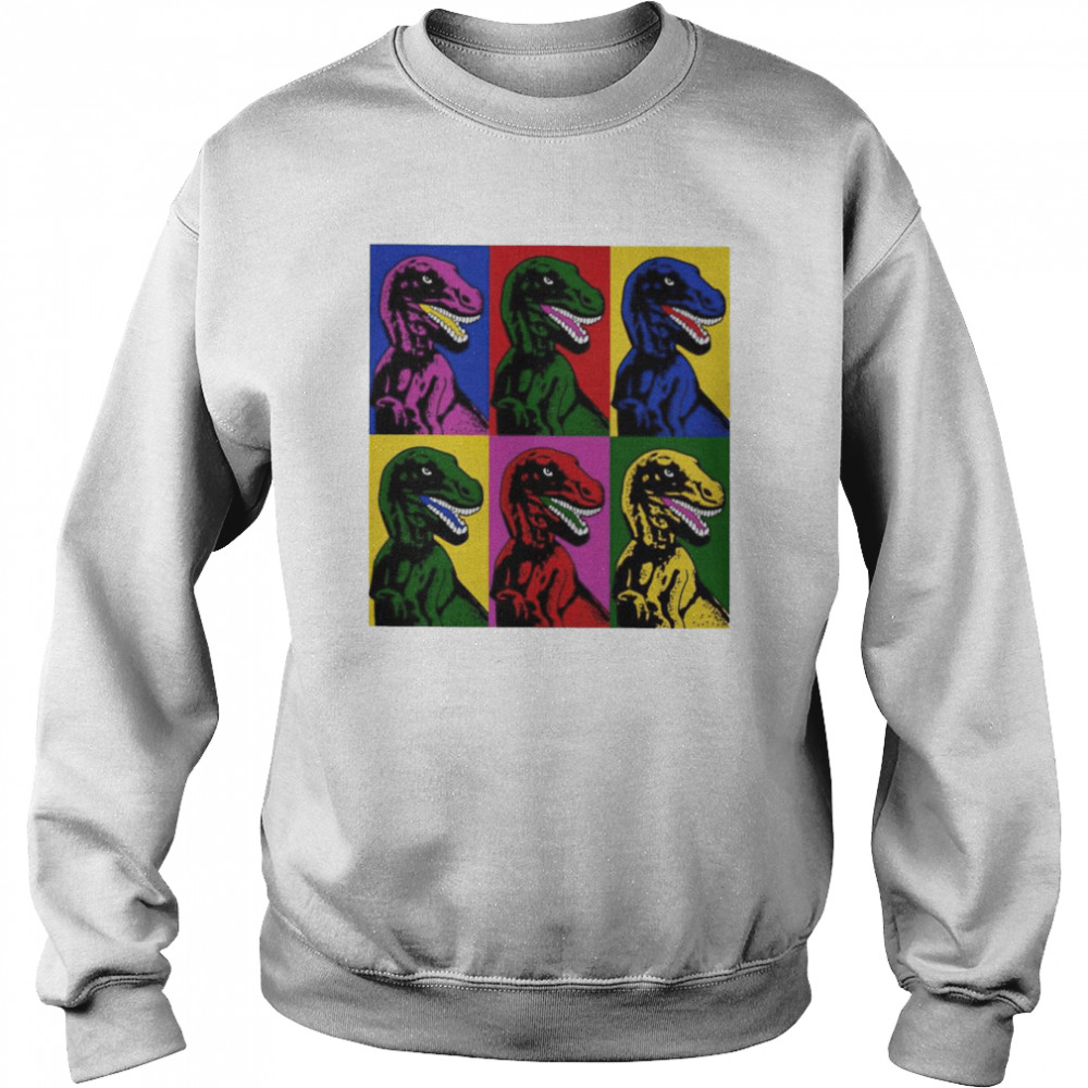 Jurassic Park in a dino shirt Unisex Sweatshirt