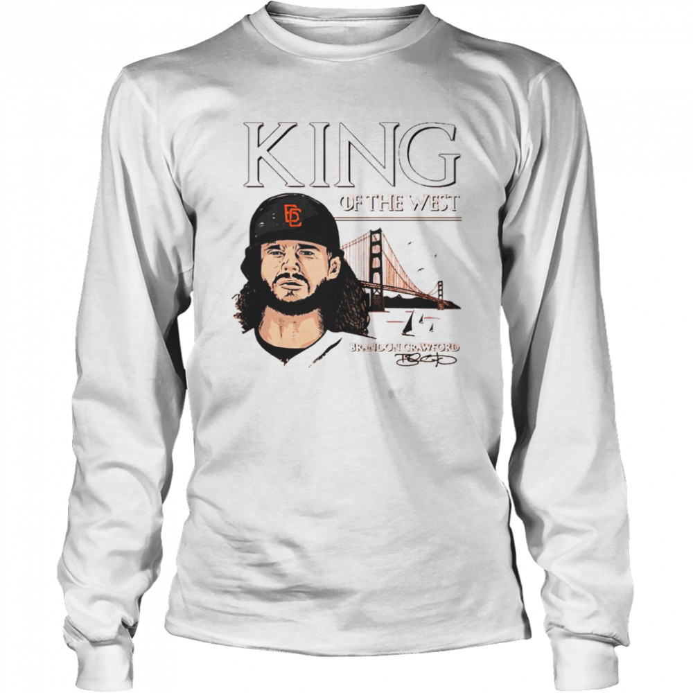 King of the West Brandon Crawford shirt Long Sleeved T-shirt