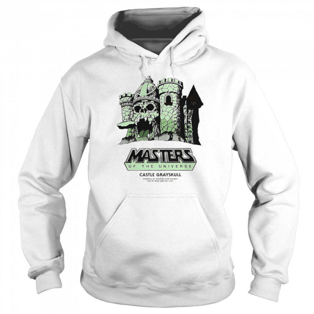 Masters of the Universe Castle Grayskull fortress of mystery and power for he man and his foes shirt Unisex Hoodie