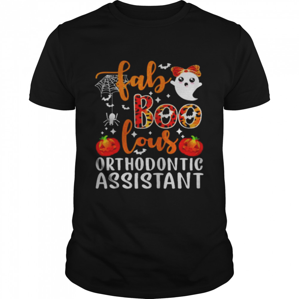 Original fab Boo Lous Orthodontic Assistant Halloween 2021 Classic Men's T-shirt