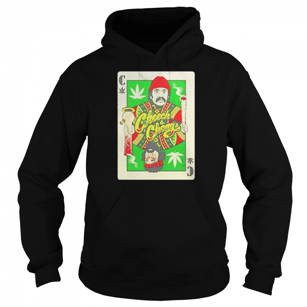 Premium cheech and Chong weed card shirt Unisex Hoodie