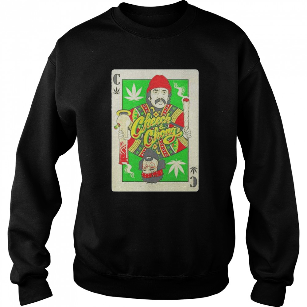 Premium cheech and Chong weed card shirt Unisex Sweatshirt