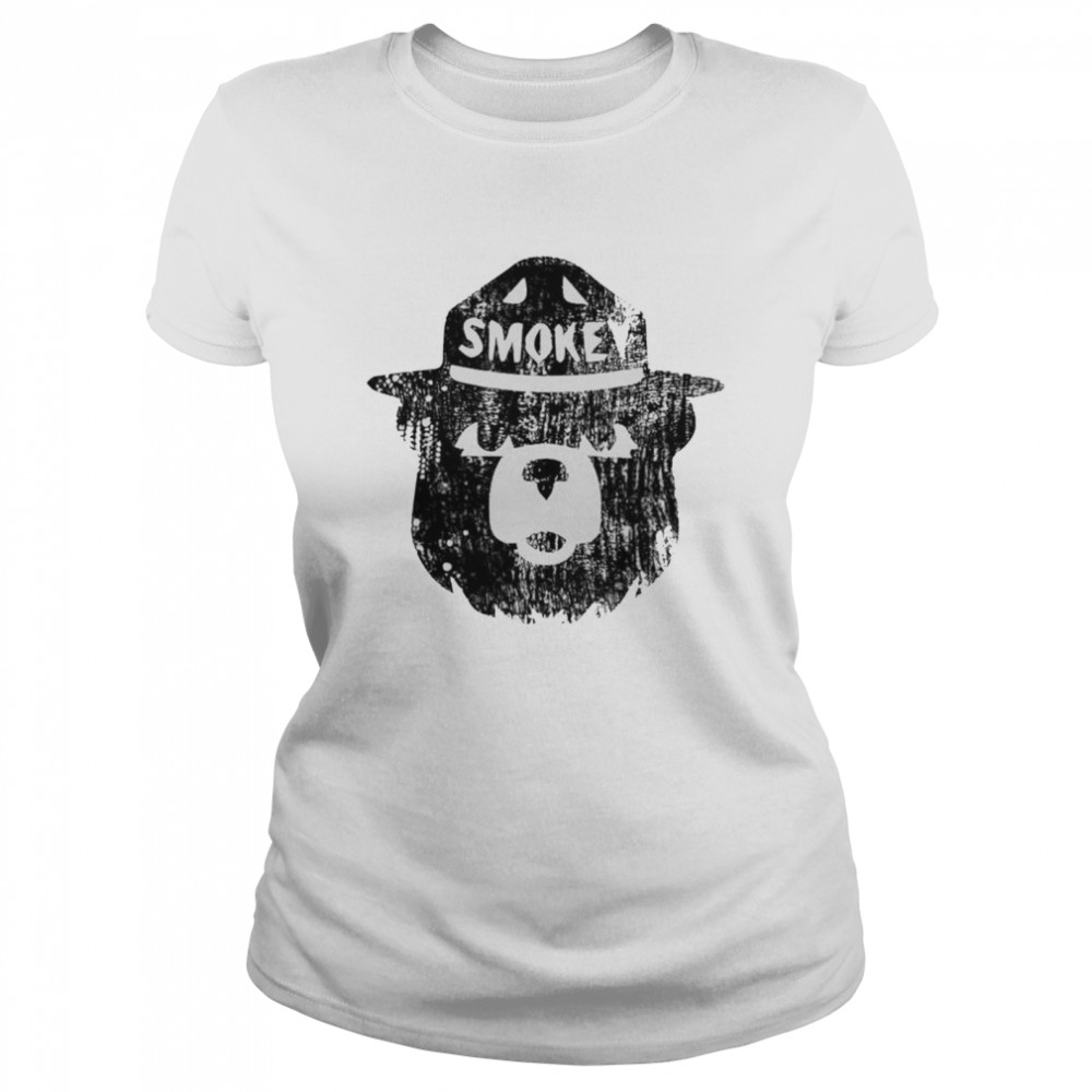 Smokey the bear distressed shirt Classic Women's T-shirt